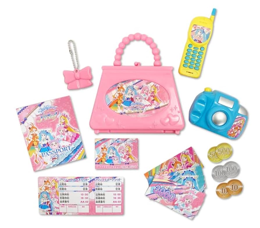 プリキュアシリーズ おいしゃさんセット トラベルセット 5個 ポピー 当時物 プリキュアシリーズ おいしゃさんセット トラベルセット 5個
