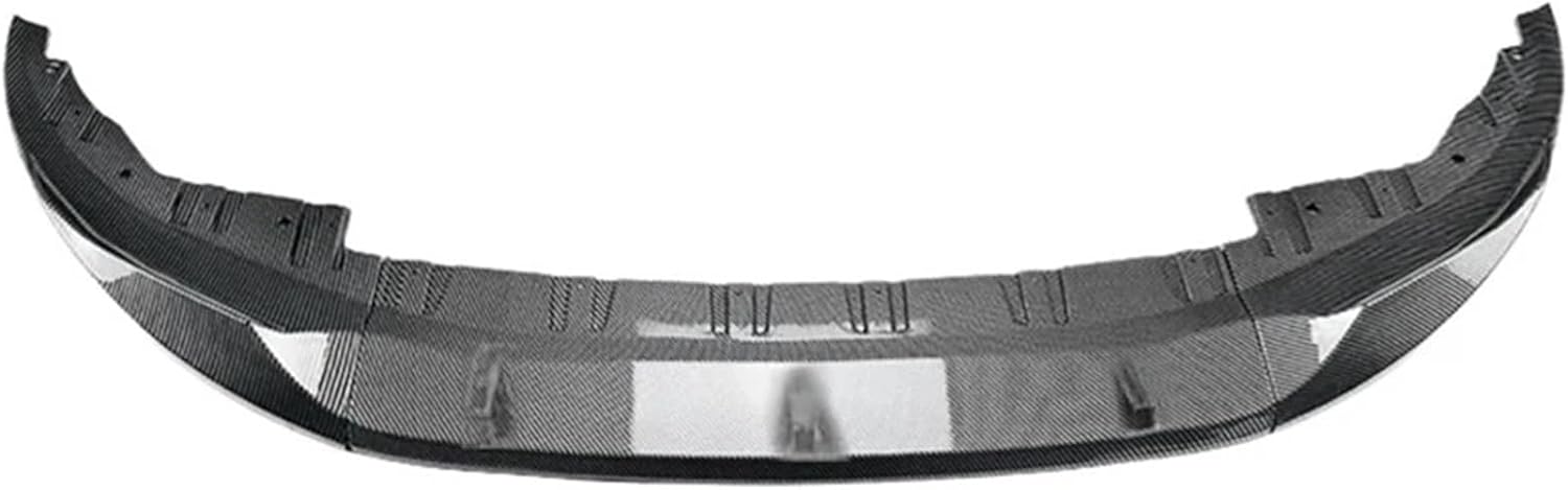 Front Bumper Lip Spoiler Splitter Diffuser Cover Compatible for BMW 4 Series G24 G26 420i 430i I4 M50 M Sport Gran Coupe 21-25(Glossy Black) (Carbon Fiber)