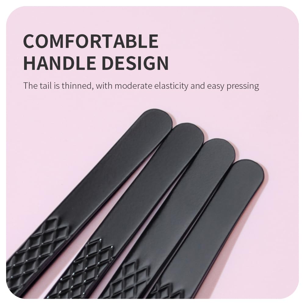 Pinzas para Extensiones de Pestañas Pinzas Pestañas Pelo a Pelo Lash Tweezers(A1+2+4+9+10)