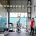 Swing Ninja Ring Indoor Outdoor Backyard PlaySet Fitness Gymnastic Training Equipment, 8 Pack Yellow Hanging Jungle Gym Fist Trapeze Monkey Bars Climbing Ring Ninja Warrior Obstacle Course Attachments