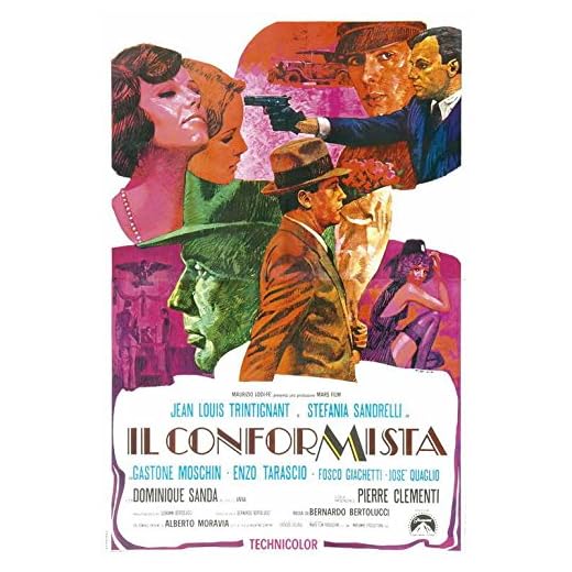 The Conformist POSTER Movie (27 x 40 Inches - 69cm x 102cm) (1970) (Italian Style A)