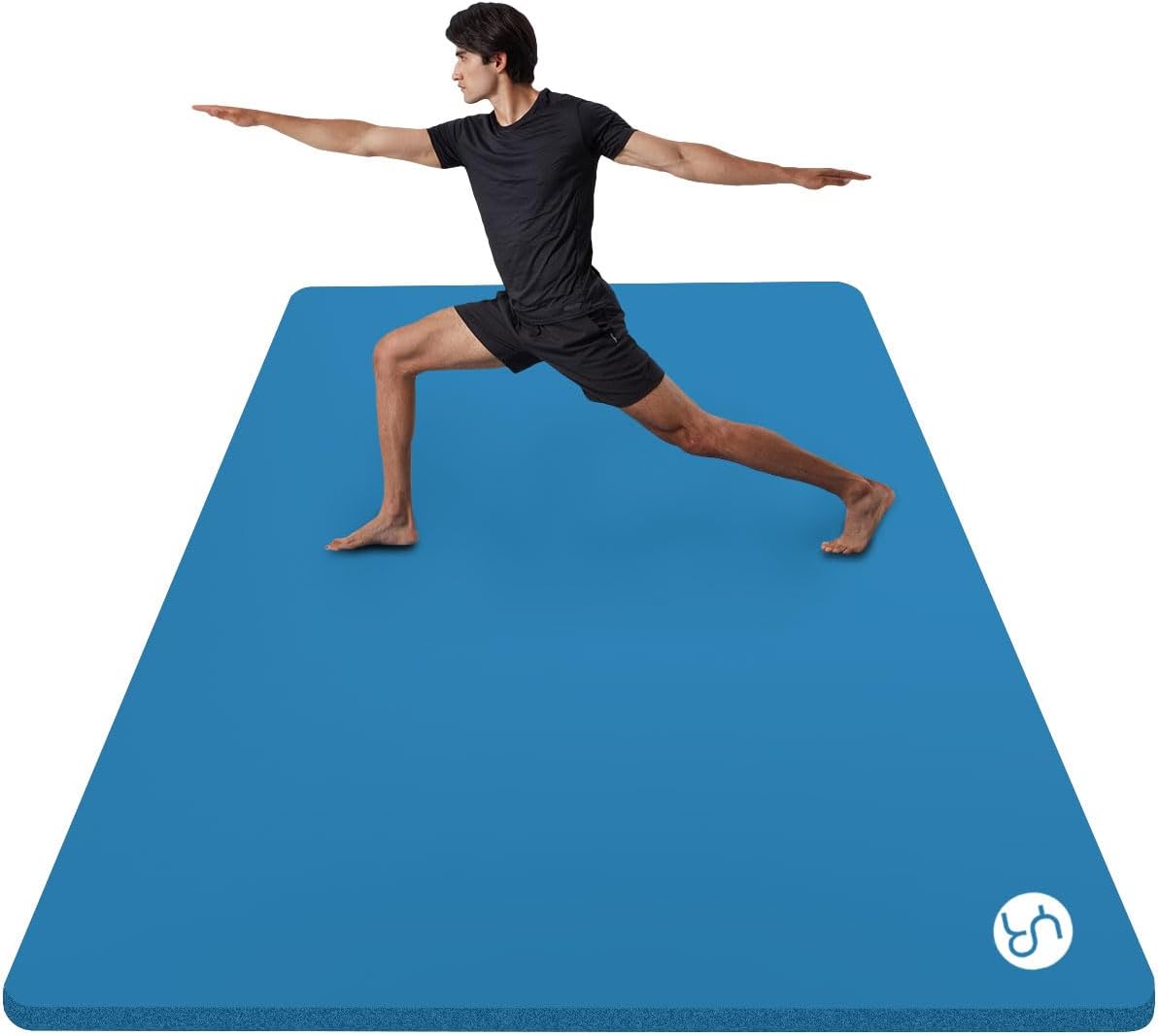 RYTMAT Yoga Mat Gymnastics Mat 190 x 90 cm NBR 15 mm Thick Sports Mat Fitness Mat Non-Slip Training Mat for Yoga Aerobics Pilates