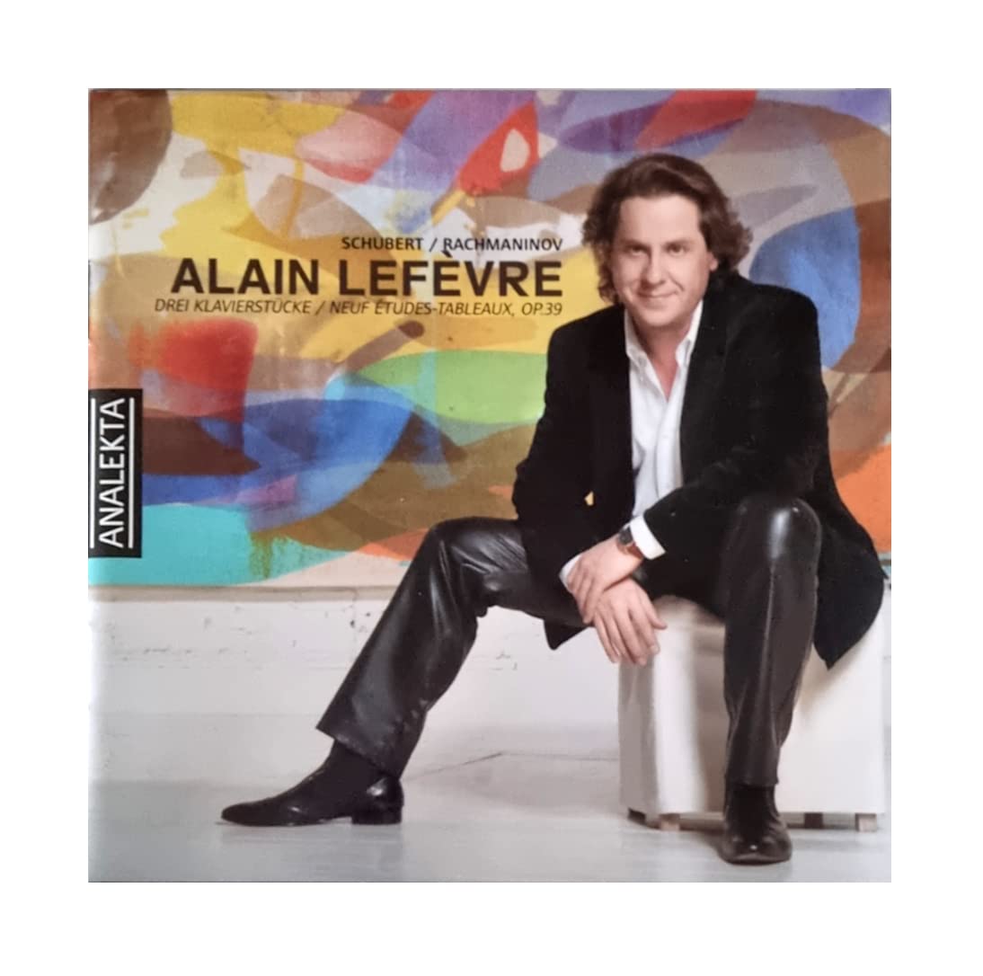 Klavierstucke-Etudes-Tableaux [Audio CD] Lefèvre, Alain; Schubert, Franz and Rachmaninov, Sergueï