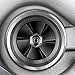 maXpeedingrods Universal T3 T4 T04E 0.57 A/R Turbo Charger 400+HP, T03 T04 T3/T4 5-Bolt Flange Turbocharger Oil Cooled for 1.5L-2.5L engines 7psi-19psi