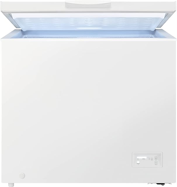 Zanussi ZCAN20FW1 Freestanding Chest Freezer with wheels, 198L Capacity, White