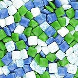 Chiclet Gum Tabs - Assorted Colors Refresh Triple Mint Chewing Gum - Chicle Tab Bulk Package, 2.5 lb