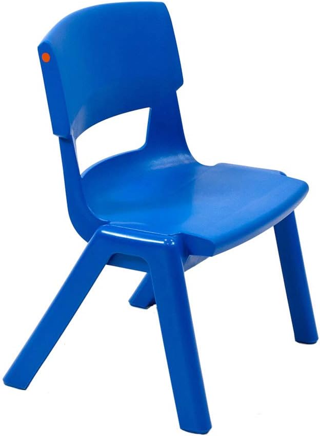 Postura PlusSchool Classroom Chair, Size 2, 310mm Seat Height, Ink Blue