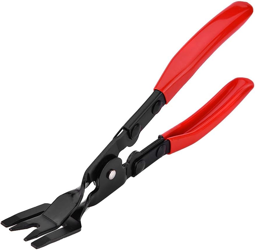Qiilu 13-Pc Set Trim Removal Pry Panel Door Interior Clip Remover with Pliers Tool Kit