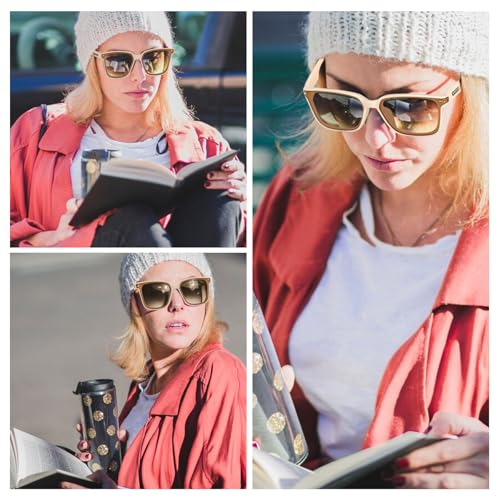 RayLove Sunglasses Womens, Polarized Sunglasses for Women Men Trendy Retro Sunglasses UV Protection Classic Sun Glasses2