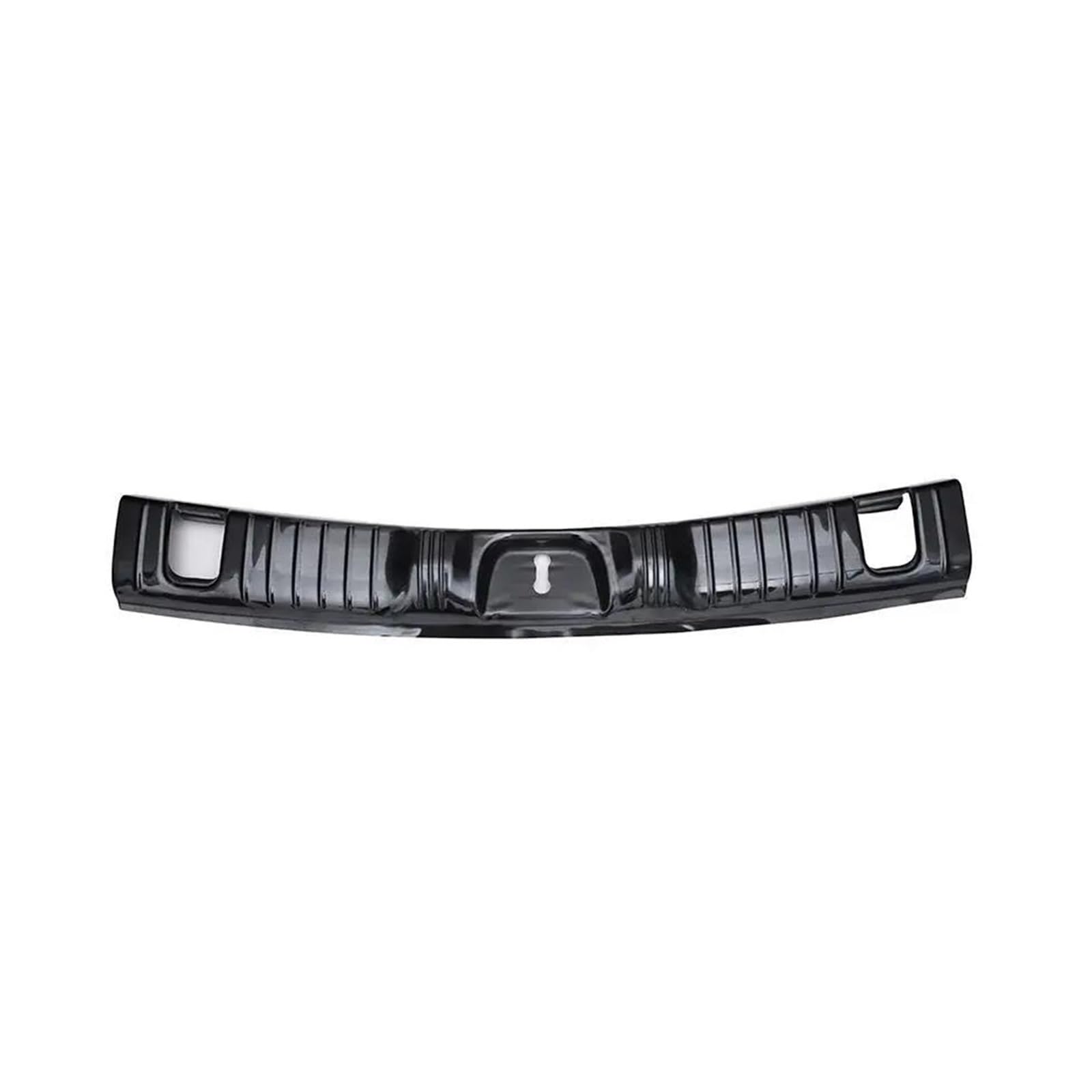 Protector umbral Puerta Maletero Molduras Interiores Accesorios De Protección del Maletero del Coche Placa De Protección del Umbral De La Puerta para Jeep para Compass 2017 2018 (Negro)