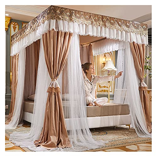 Dosel para Niñas Cortinas de Princesa de Doble Capa Alta Densidad 2
