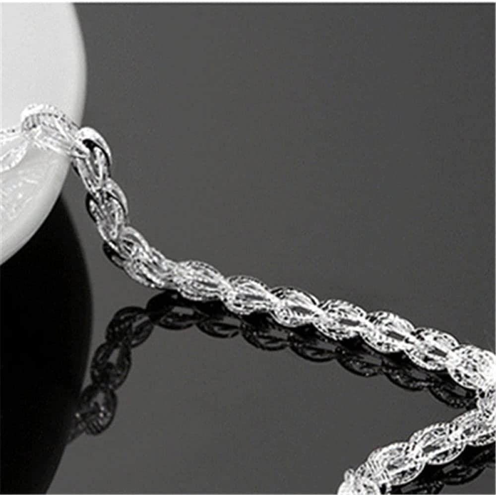 Bracciale Regolabile,Bracciale in Argento Sterling,Bracciale in Argento Sterling S990 da Donna Bracciale Vintage Cinese Bracciale Regolabile Gioielli in Argento Sterling da Donna Giftsum