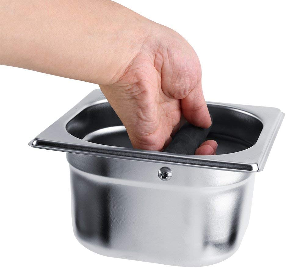 Contenitore Per Fondi Di Caffè - Scatola Portafiltro In Plastica ABS, 11x10x10cm - Foto 2