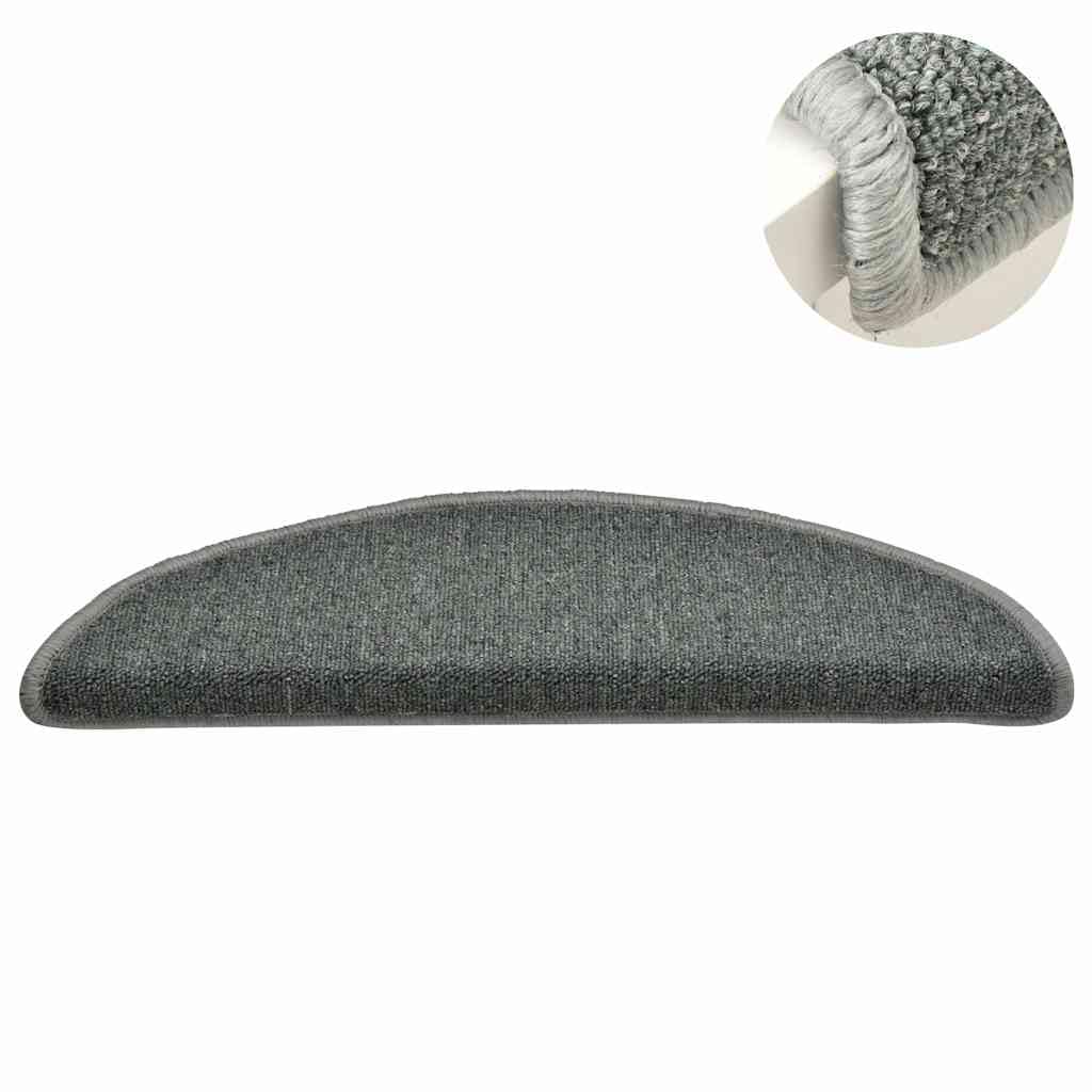 Maty Na Schody 15 Szt. 56x17x3 cm Ciemnozielone Półokrągłe Nakładki