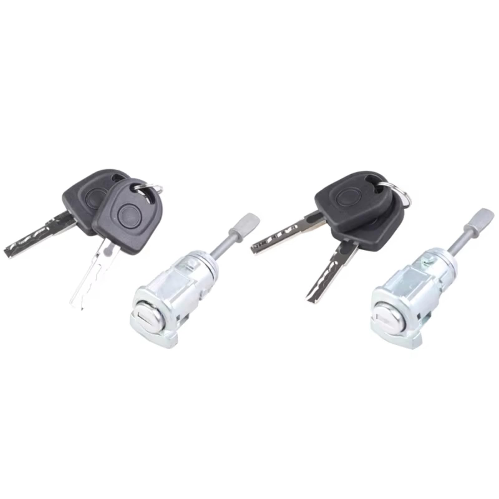 for VW for Passat for SEAT for Toledo for Leon for Arosa for Lupo 3B0837167 Front Left Right Door Lock Cylinder Key Car 3B0837168 Door Lock Actuator Motor(Left and Right)
