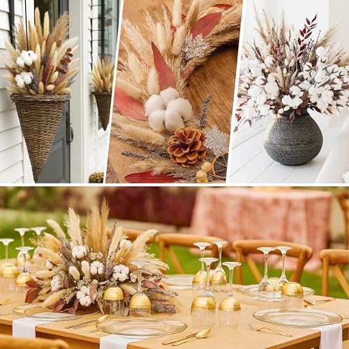 Ramo de 120 flores secas naturales para decoración boho miniatura 6