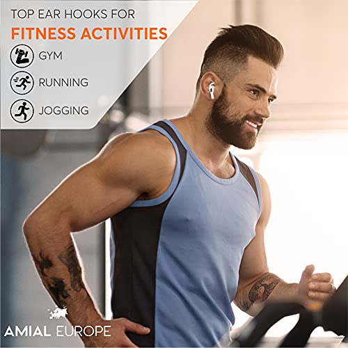 Amial Europe - Ear Hooks Oorkussens Koptelefoonstandaards Compatibel met AirPods Pro (6 Stuks) EarPods [Siliconen… - Afbeelding 7