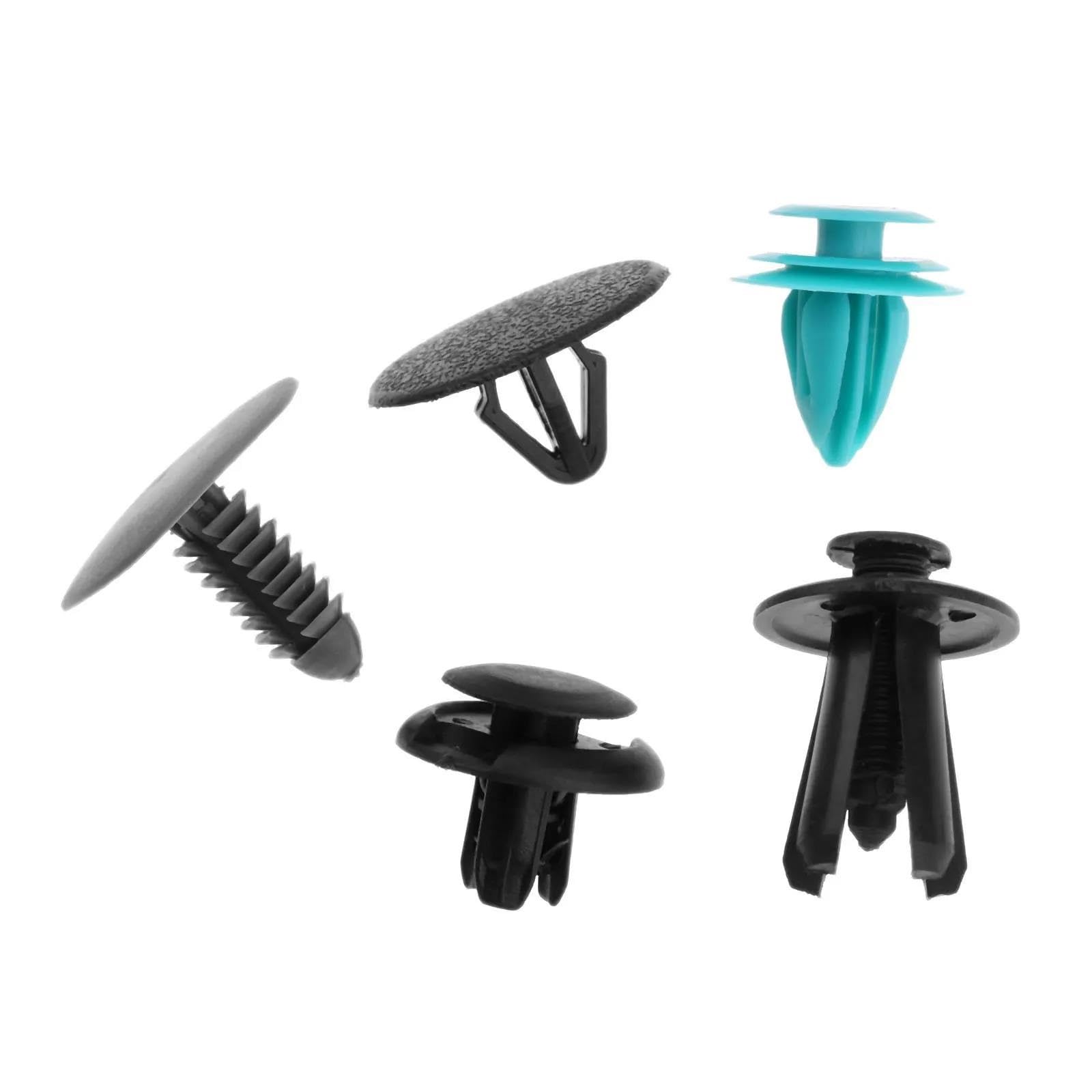 Schraubenzubehör 200 Stücke Universal Mixed Auto Fastener Clip 20 Arten Stoßstangenhalter Niete Türverkleidung Kotflügelauskleidung Für Die Meisten Autos