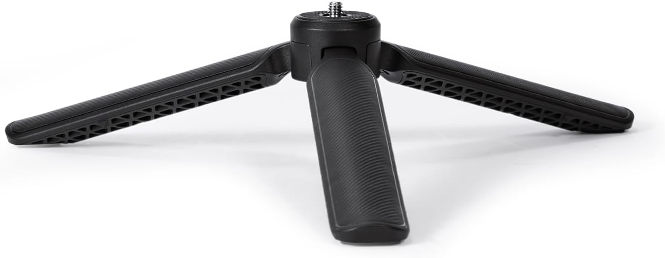 Treeroot Mini Camera Tripod, Tabletop Desktop Tripod with 1/4?-20 Screw for Smooth 4, Osmo Mobile, Vimble 2, Gimbal Handle Grip,Stabilizer and All Cameras-T00A4103