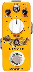 Mooer Pedal Liquid Phaser Digital MPH2 | para Guitarra, 5 Modos de Phaser, 3 Formas de Onda, True Bypass