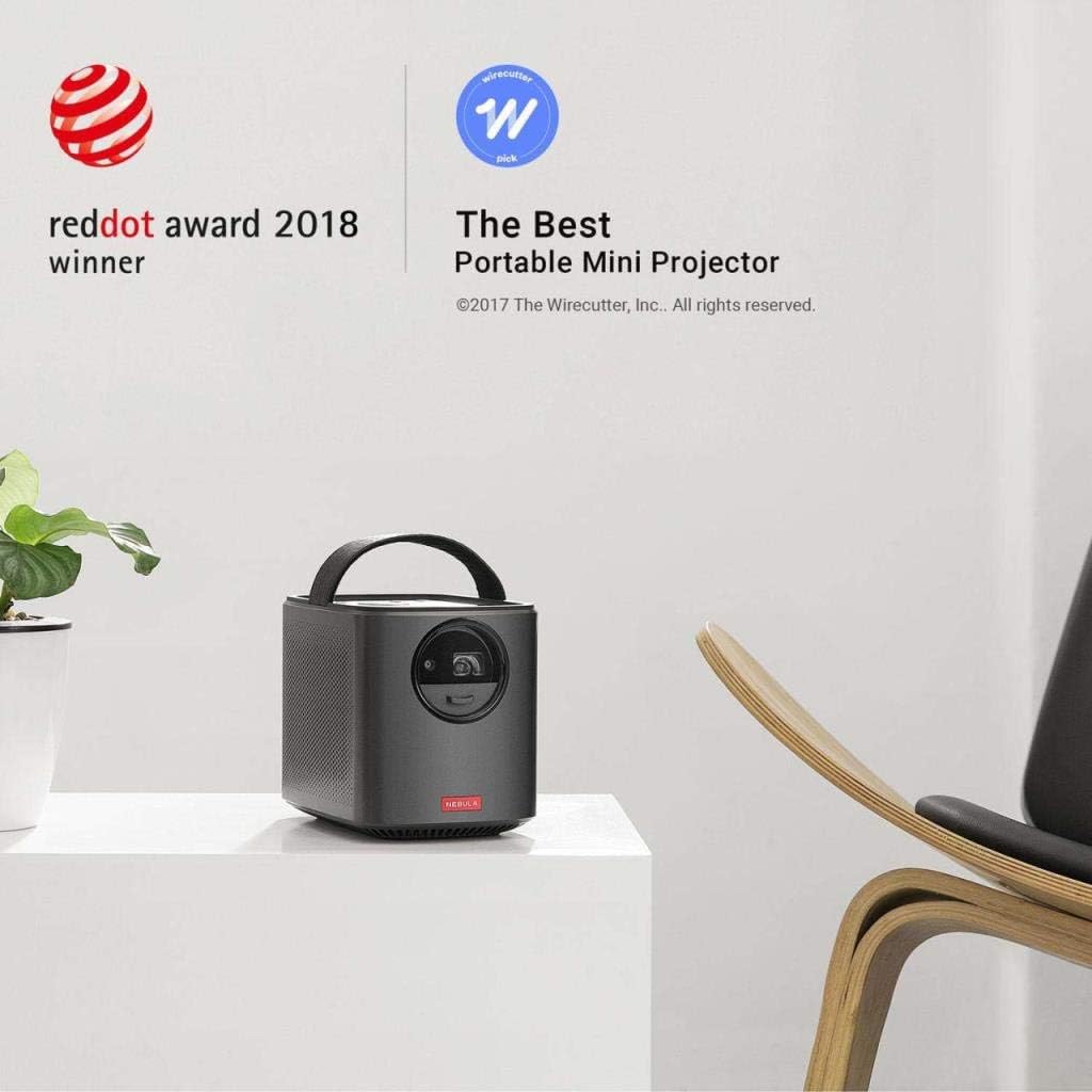 Nebula Mars II projector with awards for best portable mini projector