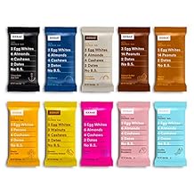 RXBAR Protein Bar, Variety Pack, 10 Flavors, 55oz Box 30 Bars
