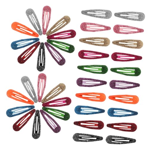 Barrettes à cheveux à paillettes souples et sans douleur pour bébés et petites filles