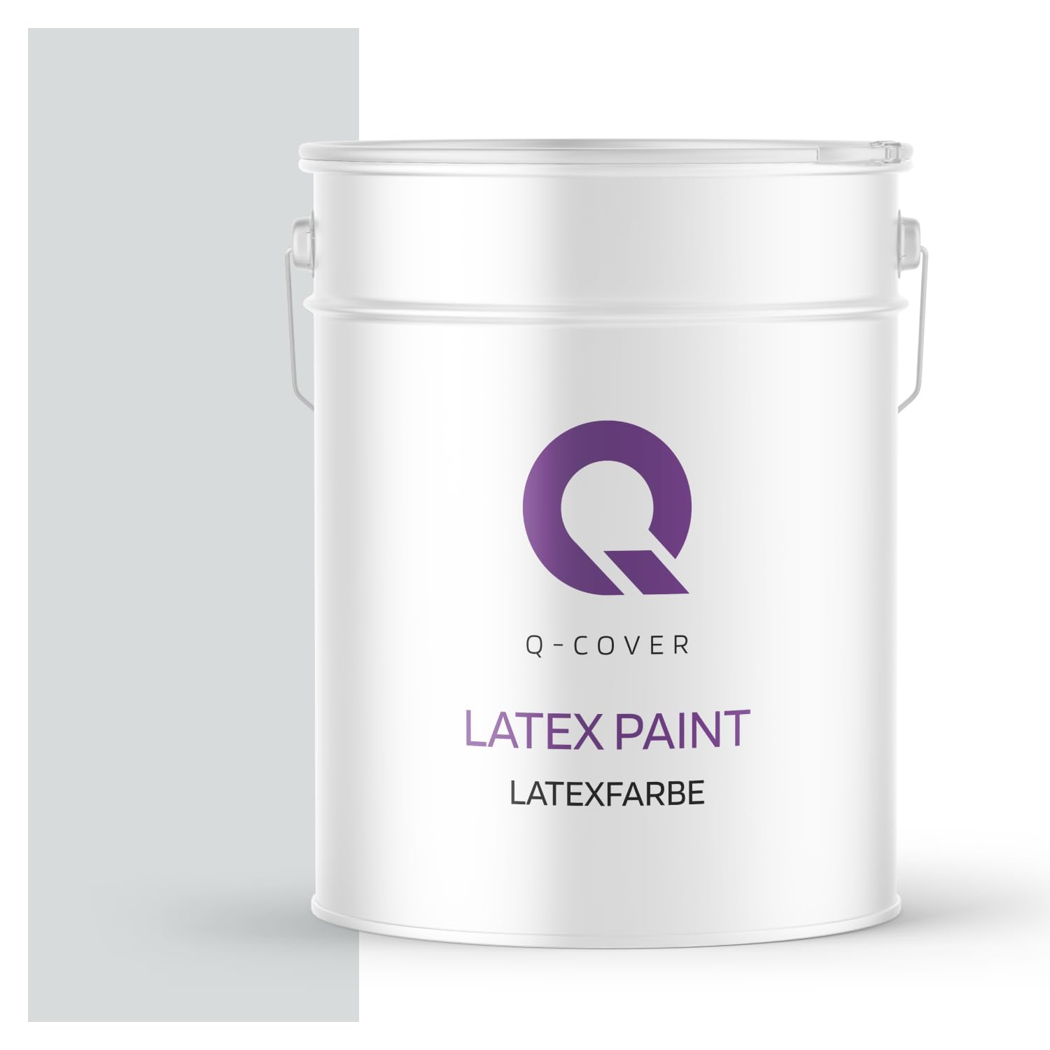 Peinture intérieure hypoallergénique gris platine 10L pour rénover sans odeur tenace