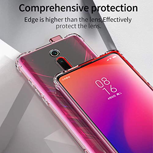 Image of COVERBLACK Rubber Silicone Back Cover for Mi Redmi K20 - Transparent