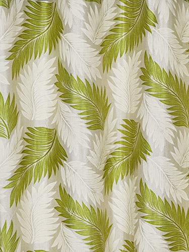 Image of Cortina 2 Piece Panel Eyelet Polyester Curtains - Group 2 (Green, 5 feet)