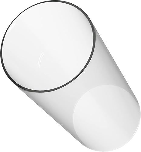 Miniatura 8 de SUNWO - Portavelas de vidrio de borosilicato, transparente, con extremos abiertos, estilo quinqué, de cualquier tamaño (3  3.5  4  4.5  5  5.5  6  7