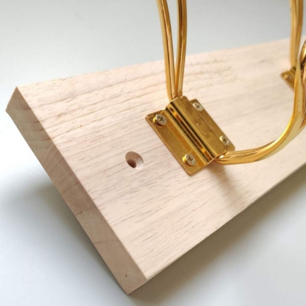 ZHOUXIAO Rustikale Holz Mantel Rack Wandmontiert, Holz Bauernhaus Haken Mantel Haken Wand, Hochleistungsmantel Hut Kleiderbügel, Wandkleidung Lagerhaken Rack für Schrank Zimm F