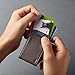 Distil Union Wally Micro - Premium Leather Minimalist Slim Wallet and Card Holder