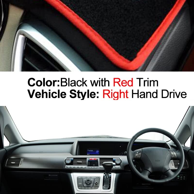 Funda protectora para el salpicadero del coche Elysion 2012-2015 negra volante derecha 3