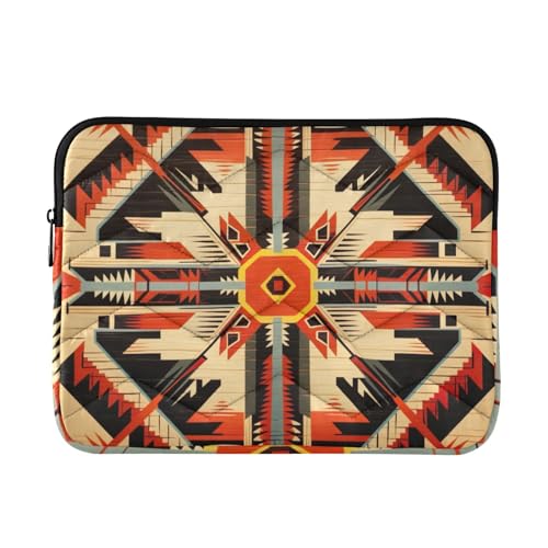 Funda para laptop 13-14 pulgadas impermeable con diseño Totem Indio miniatura 1