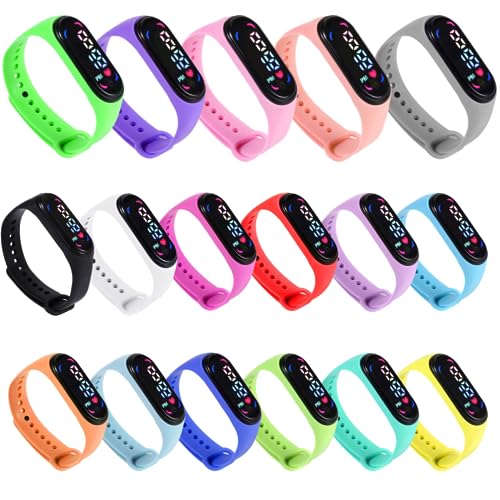 Relógio Digital de Pulso Led Prova D'água Infantil Relogio Criança Digital Relogio de Pulso/Adulto/