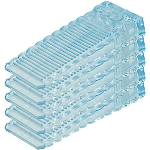 Türstopper Boden, 5 Stück Gummi Türkeil Rutschfest Höhenverstellbar Fensterstopper Keil Cover