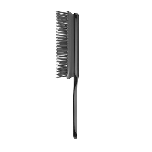 Miniatura 5 de Pincel de estilo Hairworthy Hairembrace para rizado ondulado y recto. 9 filas de pines de nailon para desenredar, definir y suavizar. Ideal para