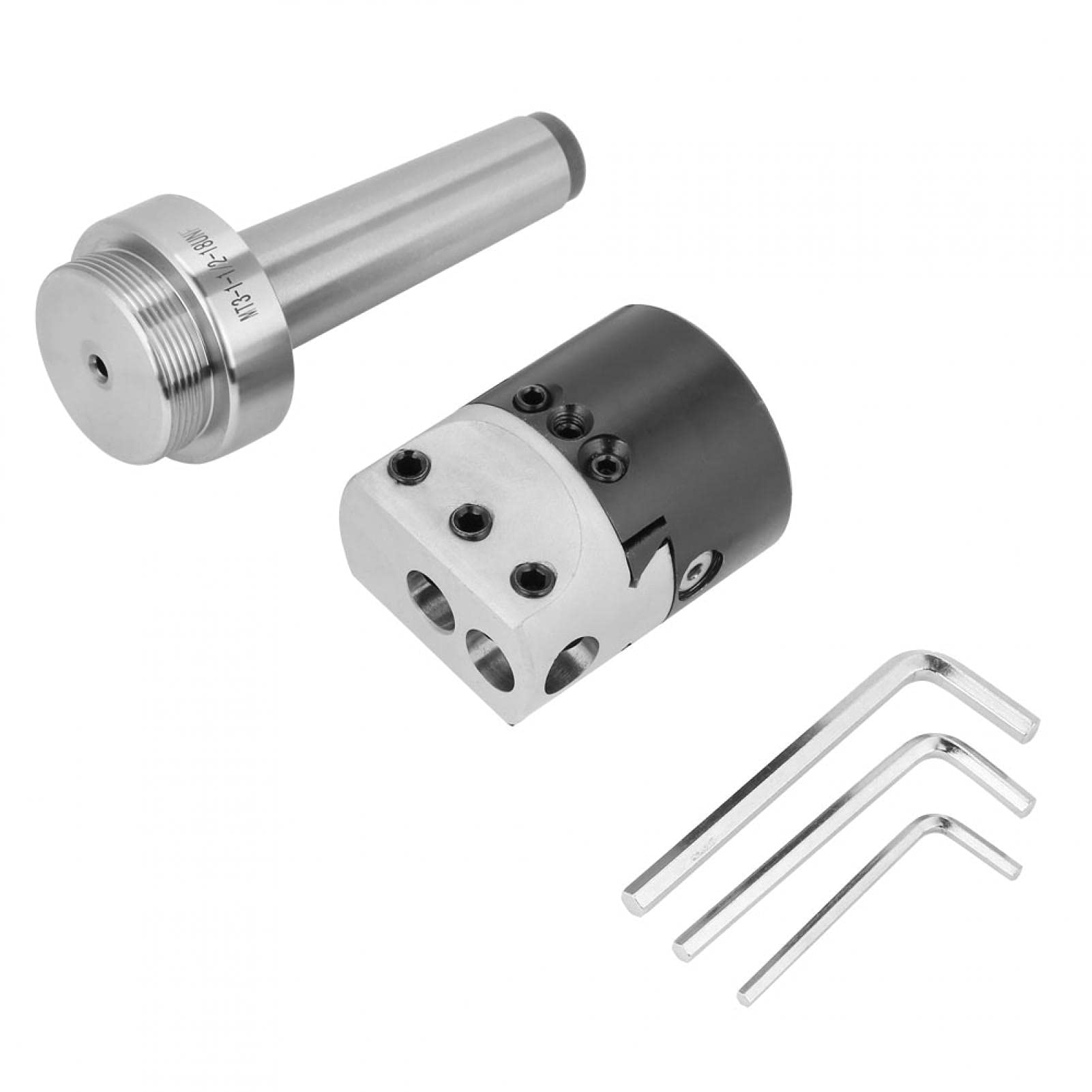 Uchwyt frezarski CNC, uchwyt wiertarski stożkowy MT3-M12 Adapter trzpienia frezarskiego + 2-calowa głowica wytaczarska