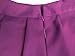 Face N Face Women's High Waisted A line Street Skirt Skater Pleated Full Midi Skirt Small Purple