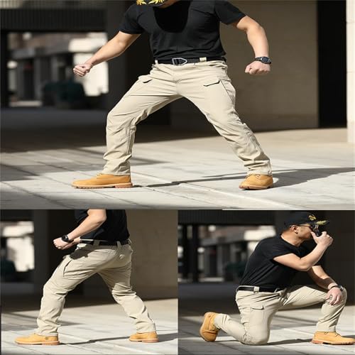 Lenafit Flex Camo Pants, Tactical Waterproof Pants, Men’s Flex Camo Cargo Pants, Lightweight Quick Dry TacticalPants3