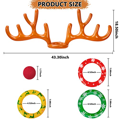 Max-Fun-Inflatable-Reindeer-Antler-Ring-Toss-Christmas-Games-Indoor-Outdoor-Party-Games-Hat-for-Xmas-Gifts-Holiday-Party-Supplies-Favors-Games-for-Family Max Fun Inflatable Reindeer Antler Ring Toss Christmas Games Indoor Outdoor Party Games Hat for Xmas Gifts Holiday Party Supplies Favors Games for Family