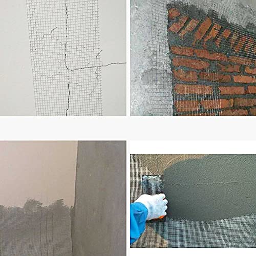 Hubaow 8" 100 Feet Drywall Joint Tape, Self-Adhesive Fiberglass Drywall Repair Mesh Tape For Wall Cracks And Seam Patch #TOP5