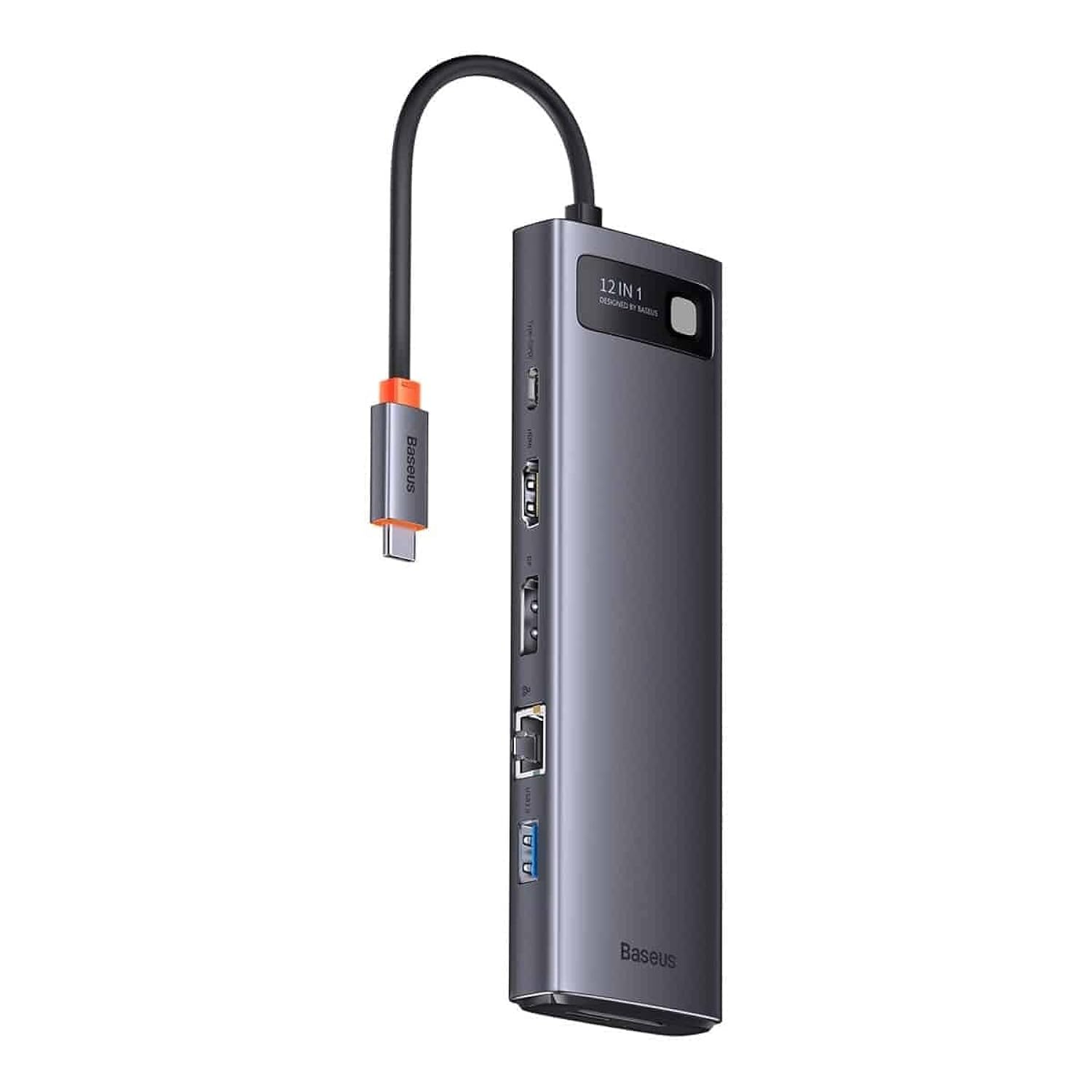 Hub Usb-c Thunderbolt 3 Hdmi 8k Display Port Baseus 12 Em 1