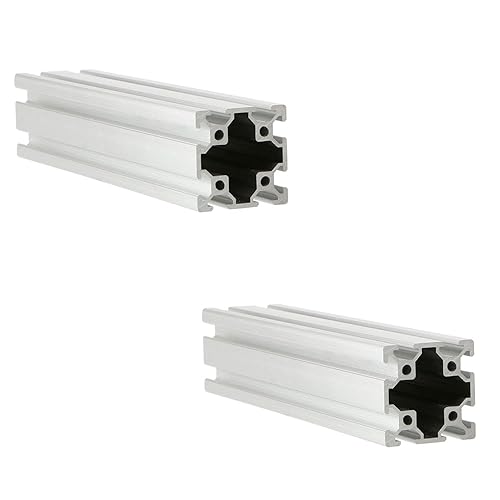 Miniatura 6 de Perfil de extrusión de aluminio negro 4040 Estándar europeo Riel lineal 4040 Perfil de aluminio Máquina de marco de perfil DIY Impresora 3D Banco de