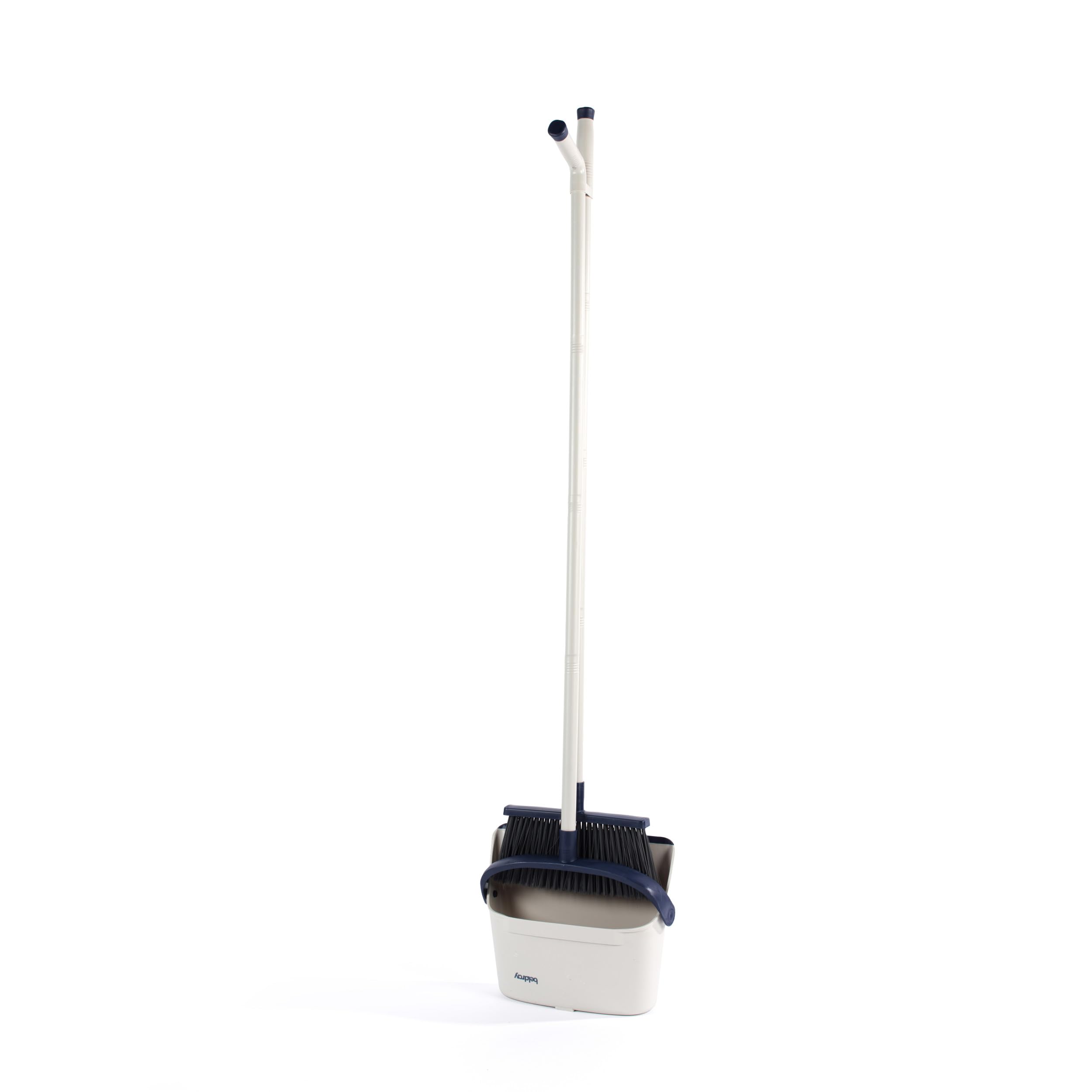 Beldray Long Handled Dustpan & Brush Set - Grey