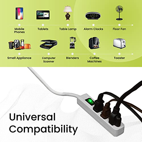 Go Green Power Inc. GG-13002MS 2.5Ft 3-Outlet Power Strip thumb #6
