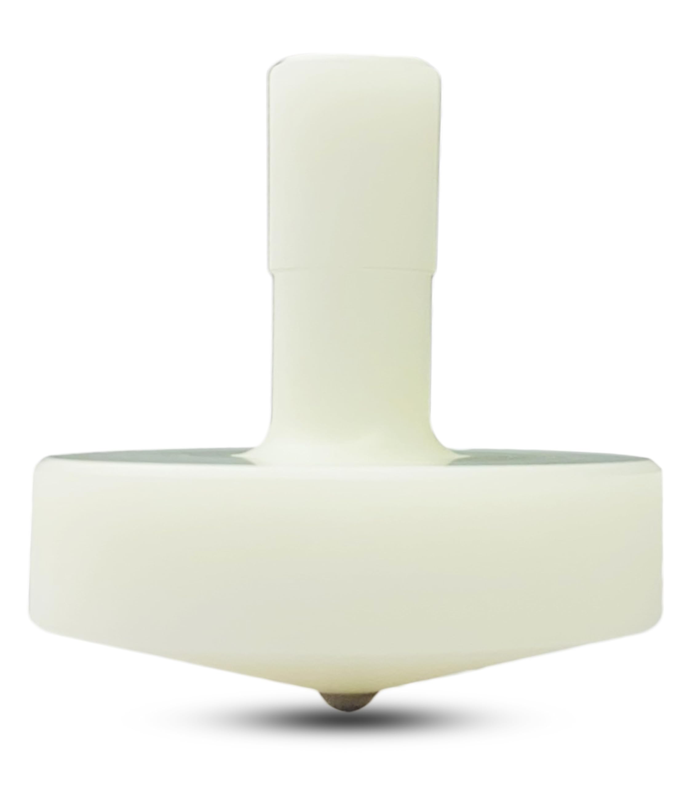 Star Quick Links Premium Polished Spinning Top with 3 mm Stainless Steel Ball Tip High Performance Metal Top Spinner (Wide Tip Spinning Top, Nylon)