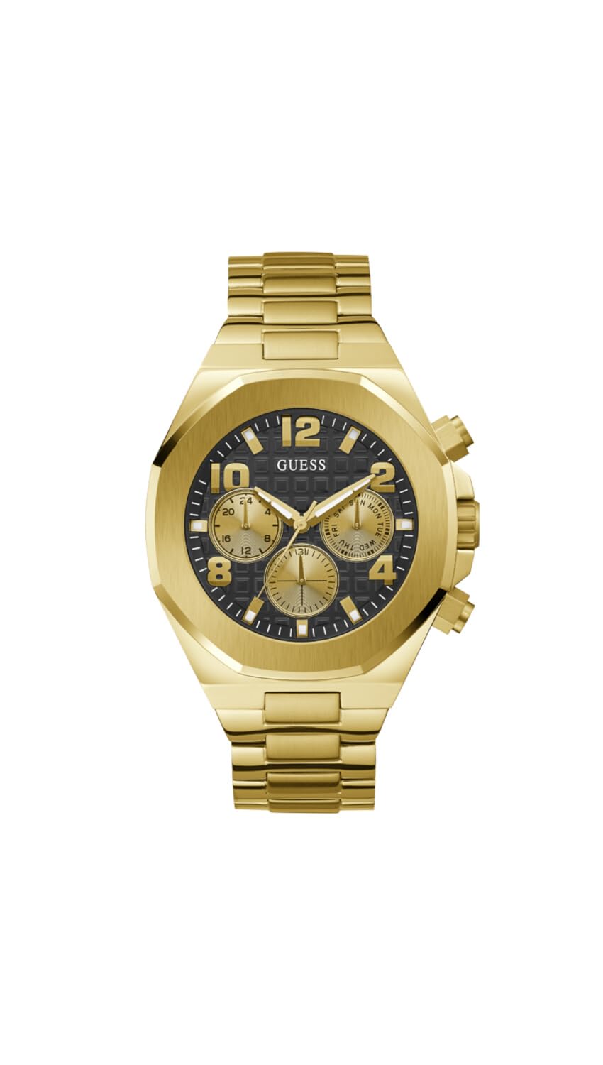 GUESS Watches Gents GW0489G2, Black, Classic, Black, Classic