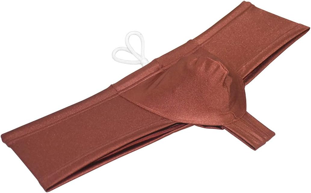 Men's Brazilian Bikini Thong Swimwear Drawstring Swimsuit Shiny Cheeky Swim Boxer Briefs Trunks - Image 9